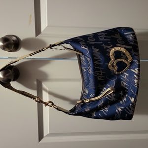 Coach Limited Edition Hobo Script Bag